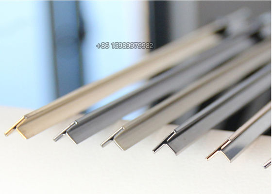 CNC Grooved Stainless Steel T Profile Bunnings سازگار با محیط زیست