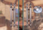 دستگیره های درب فولادی ضد زنگ چند کاربردی PVD با روکش AISI304 درجه